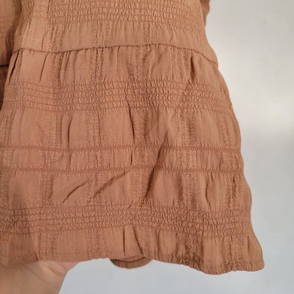 Forever 21+ Plus Tan Cream Belted Pull On Skirt Size 4X - Picture 5 of 11